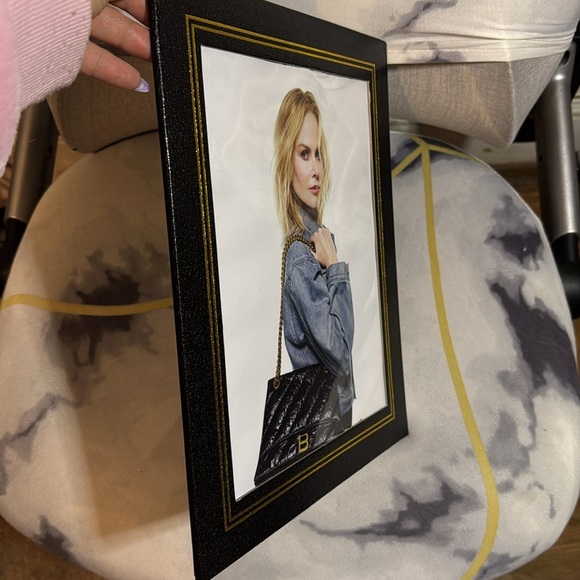 Black 🖤gold 💛picture frame. Diploma insert frame - Picture 3 of 14